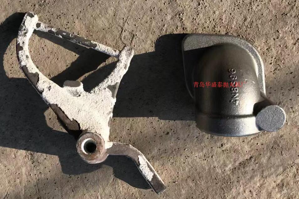 發(fā)貨聊城臨清自動上料3210拋丸除銹機(jī)調(diào)試完畢