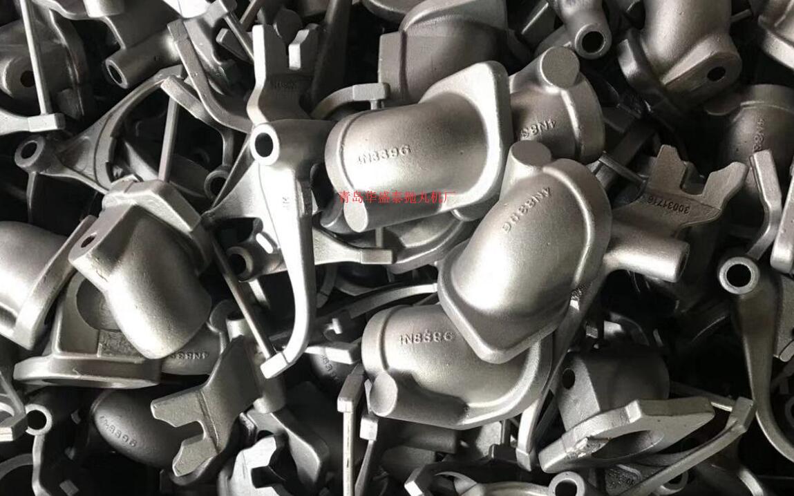 發(fā)貨聊城臨清自動上料3210拋丸除銹機(jī)調(diào)試完畢