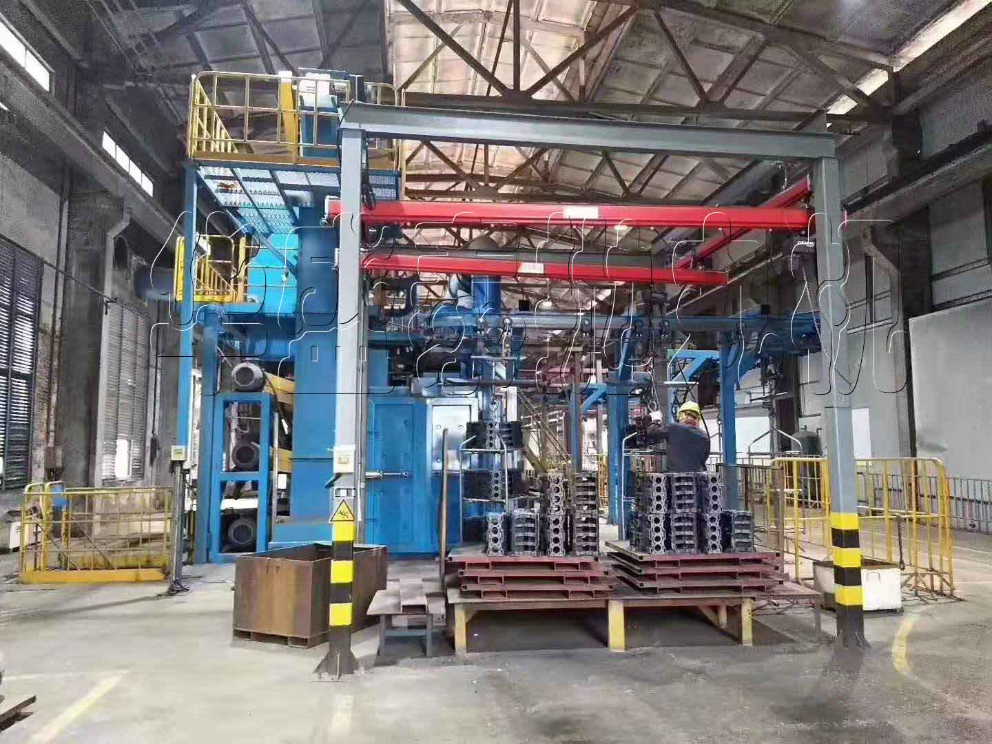 hst38系列多工位吊鏈式拋丸機好用嗎，大家來說說